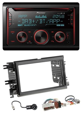Pioneer 2DIN DAB MP3 Bluetooth USB CD Autoradio für Ford Mustang F 150 04-09 - Bild 1 von 4