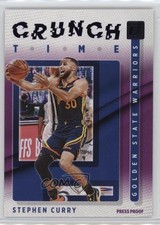 2021-22 Panini Donruss Crunch Time Press Proof Purple Stephen Curry #3 6e0