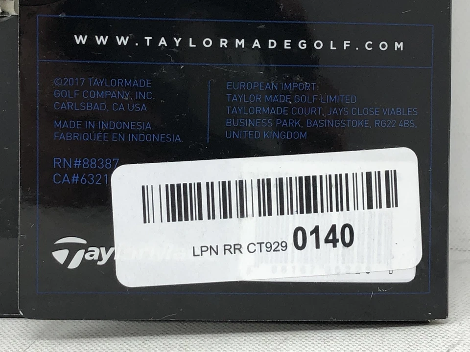 Guante para mano izquierda TaylorMade Golf Tour Preferred - pequeño, blanco roto, nuevo Foto 4 de 4