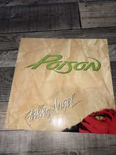 Poison - Fallen Angel - 12” Vinyl Record Single - 1988 Capitol UK 1st Press Glam