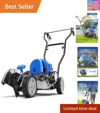 High-Speed 31cc Gas Edger Lawn Tool – 9.5" Cutting Blade for Effortless Edging