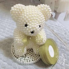 50-400pcs/lot 4/6/8/10/12mm Hole Imitation Pearl Beads Round Plastic Acrylic Spa