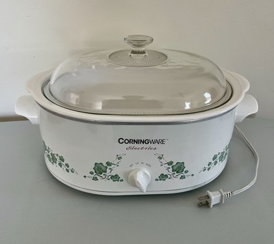 CorningWare Electrics 6 qt Crock Pot Slow Cooker Callaway SCO-150 Excellent