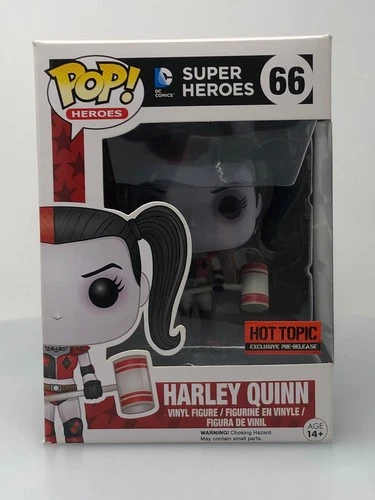 Funko POP! Heroes DC Comics DC Super Heroes Harley Quinn #66 DAMAGED BOX
