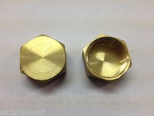 2 x 3/4" blanking Cap for Washing Machine Valve &  Rad Valves 