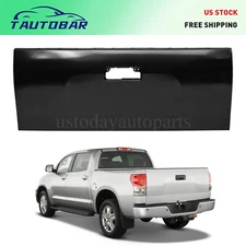 For 2007-2013 Toyota Tundra Pickup New Primed Rear Steel Tailgate Shell Black