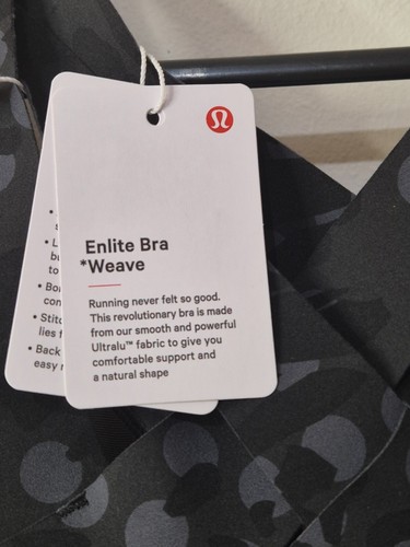 Lululemon Enlite Weave Sports Bra High Support Women's Size 38DD/16DD BNWT - Picture 6 of 9