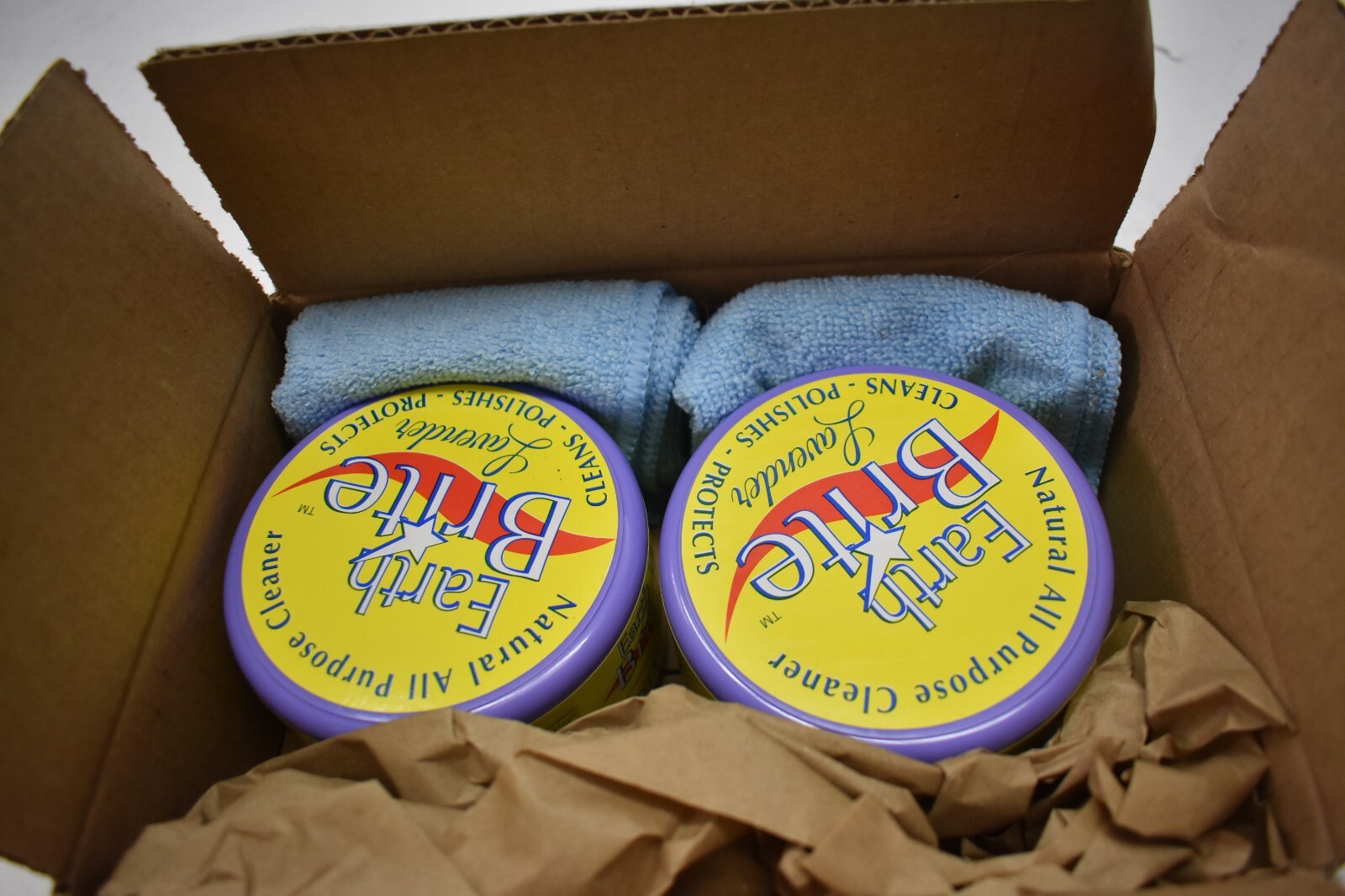 Lot of 2 Earth Brite Natural All Purpose Cleaner Lavender Polish