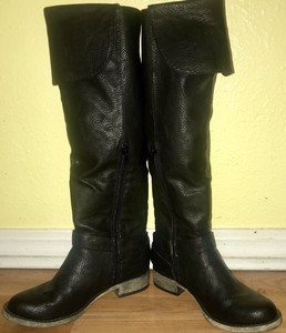 rocket dog knee high boots