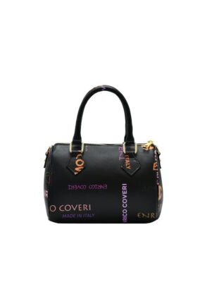 Bauletto a mano in vera pelle stampa Enrico Coveri,