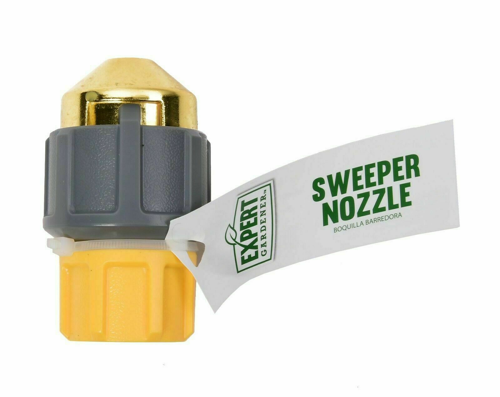 High Pressure Garden Hose Jet Nozzle Sweeper Direct Stream Adjustable