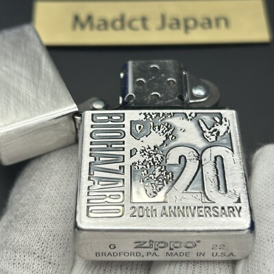 新品✨biohazard let me live zippo Zippo Resident Evil BIOHAZARD Zombie 20th Anniversary Limited