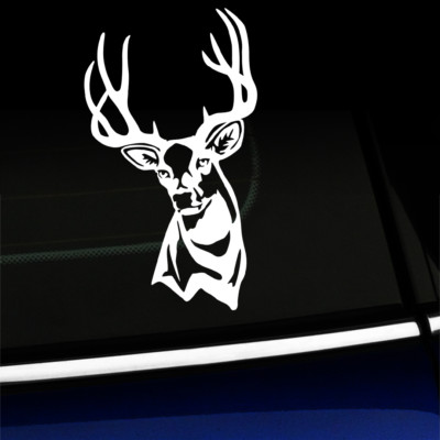 Mule Deer Buck - Sticker Decal - You choose color!