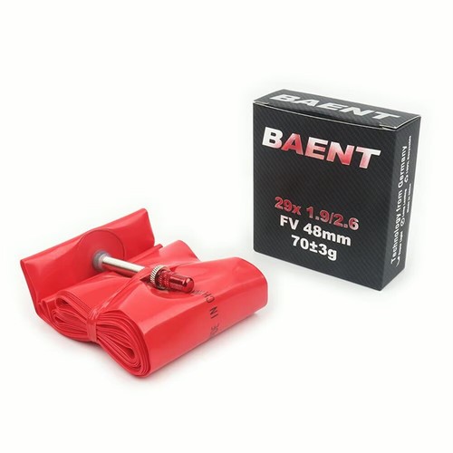 (2 pack) BAENT Ultralight Bicycle TPU Inner Tube 29*1.9/2.6 FV 48mm - Picture 4 of 7