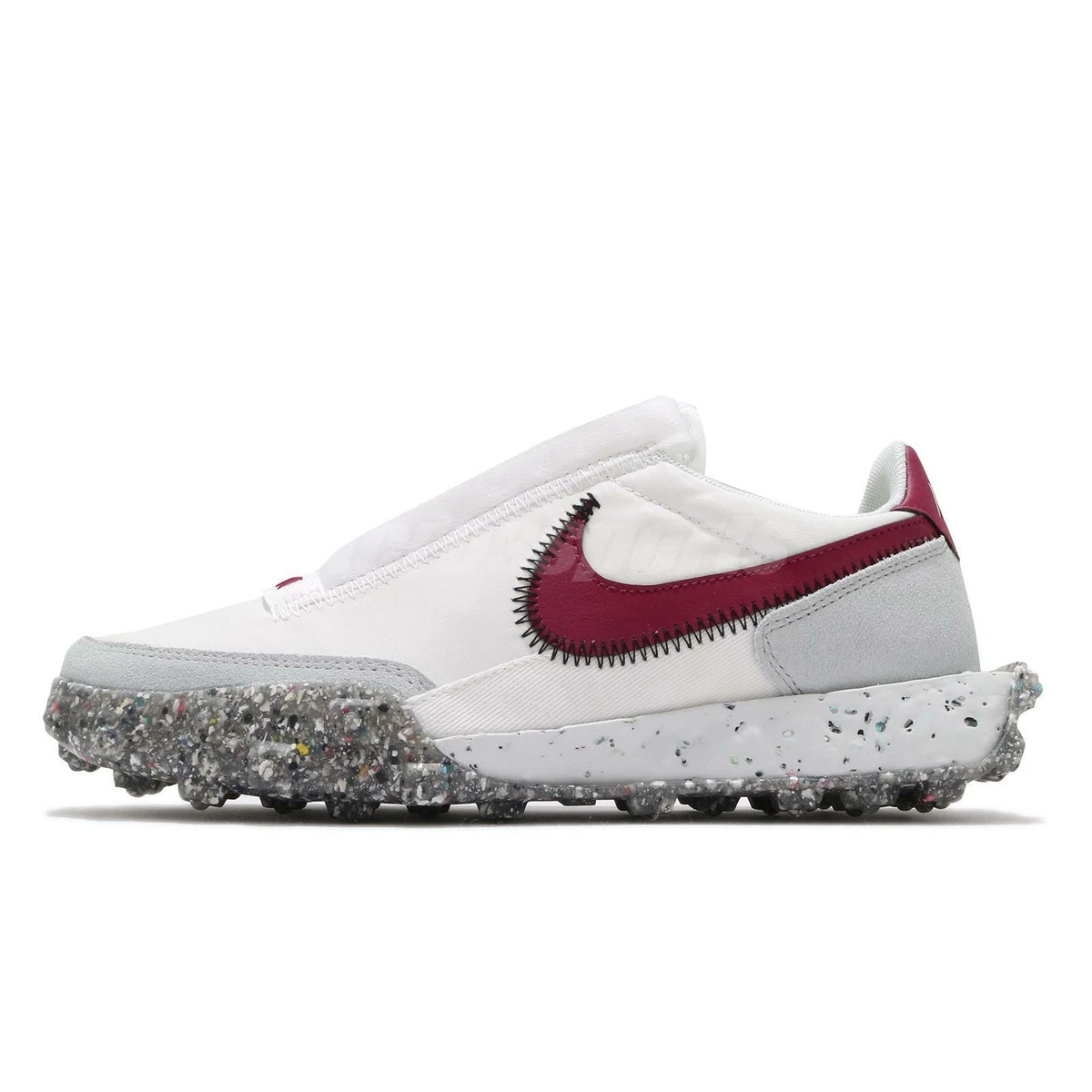 Nike Waffle Racer Crater Summit White Team Red Women Unisex Casual