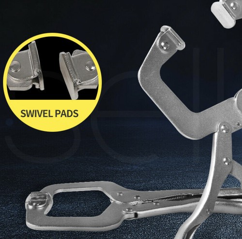 ITM 275mm 11" C Abrazadera Alicates Soldadura Almohadilla Giratoria Vice Grip Herramienta de Bloqueo TM603-102 - Imagen 7 de 10