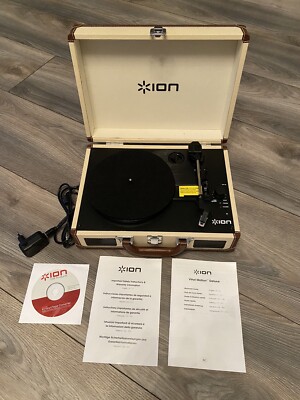 Plattenspieler Ion Deluxe Im lederkoffer