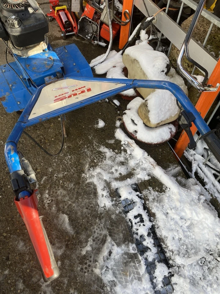 Motorhacke Irus MH 501 guter Zustand mit Transportrad - Bild 4 von 4