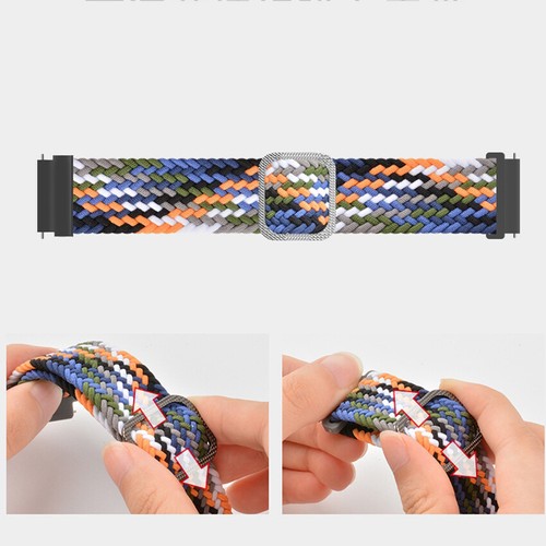 42/46mm Braided Strap 40/44mm Loop For Samsung Galaxy Watch 3 4 5/5Pro Nylon - Picture 4 of 36