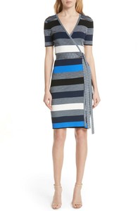 dvf sweater wrap dress