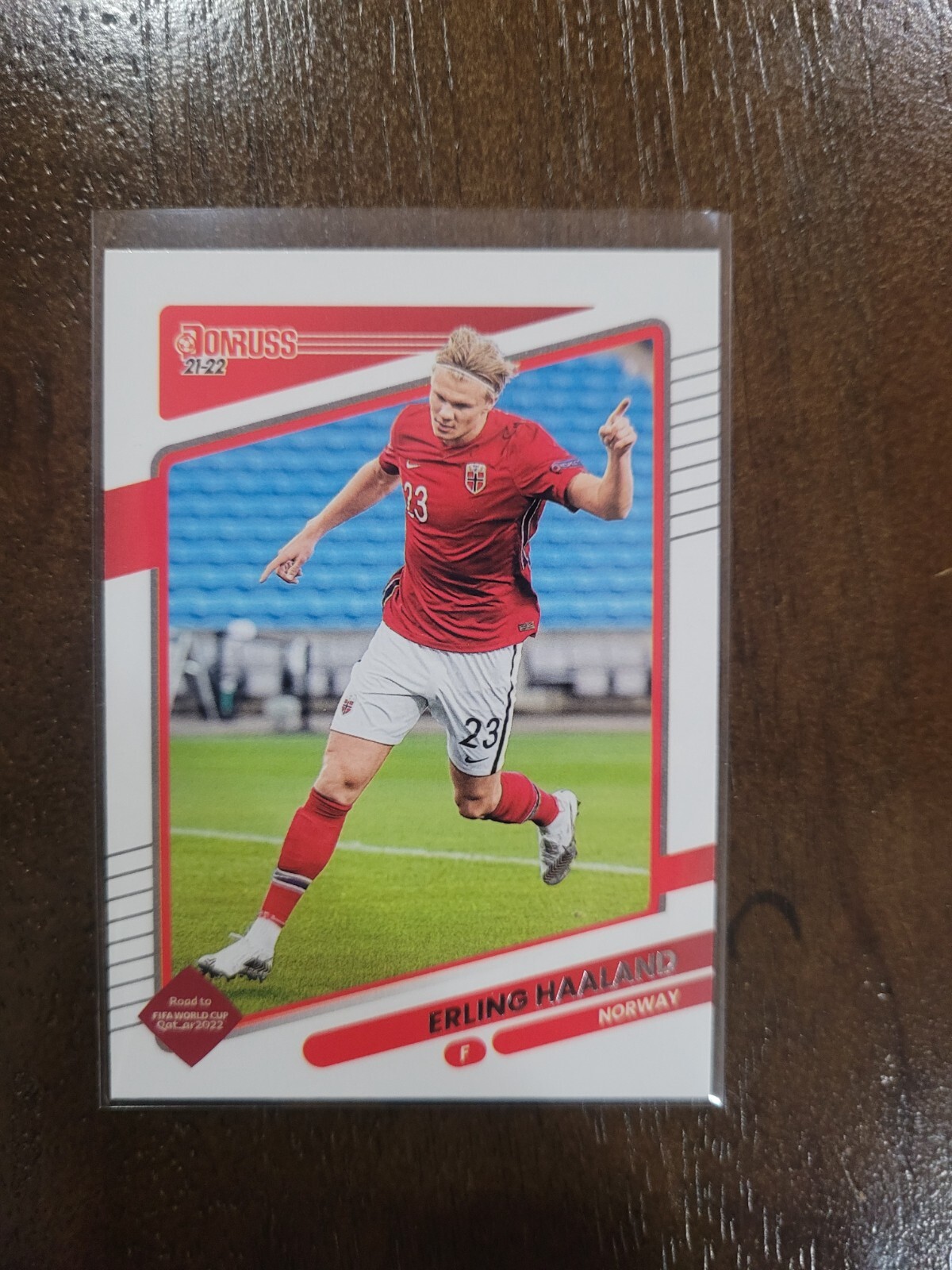2021-22 Donruss Soccer Erling Haaland No. 100