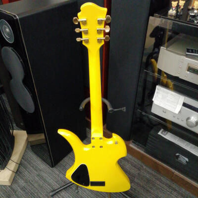 BURNY MG-145S YELLOW HEART Electric Guitar | eBay