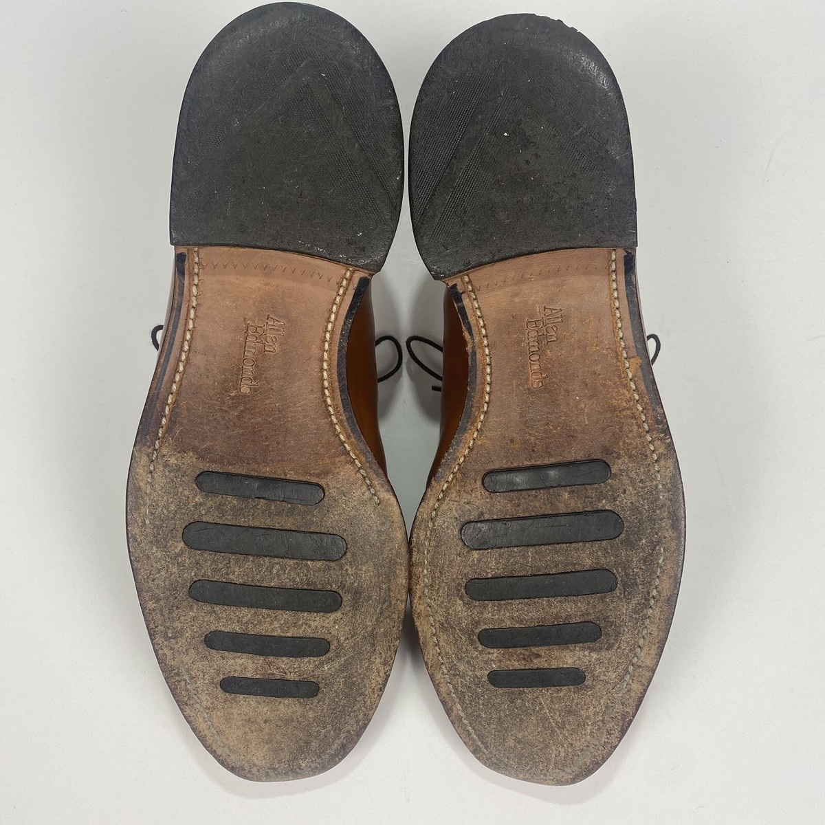 Allen Edmonds Ramsey Two Tone Tan & Linen Spectator Brown Oxford