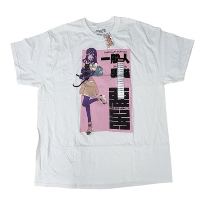 Ripple junction Akudame Drve Anime T Shirt /XL Size / Graphic / White Color 
