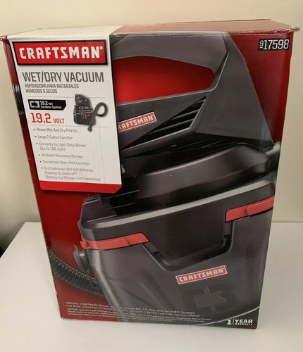 WET/DRY VAC VACUUM/BLOWER BARE TOOL 