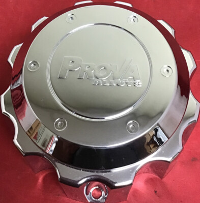 ONE NEW PROVA ALLOYS CHROME CENTER CAP 972B139-6H /12271