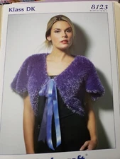 Stylecraft DK Knitting Pattern 8123 Bolero Sweater 32-42"