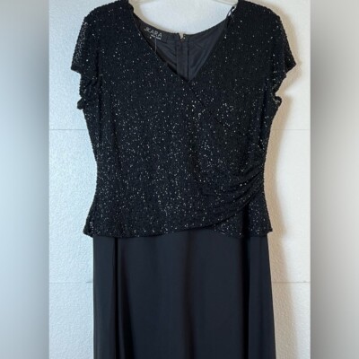 j kara flutter sleeve beaded dress Straps Beaded Short Mini Black Prom Dresses Homecoming Dresses  Hoprom