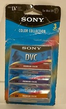 Sony DVM60R 60 Minute Premium Color Mini DV Cassette 3-Pack 