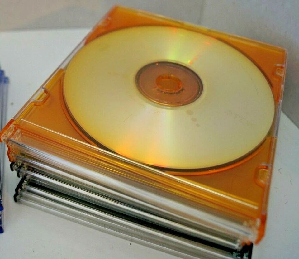 NEW TDK CD-R 700MB 80 Min Pack of 10 Sealed w/ Slim Jewel Cases - Image 4 of 4