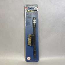 Century Drill & Toll 70577 7 pc Flexible 7” Extension and Bits Set