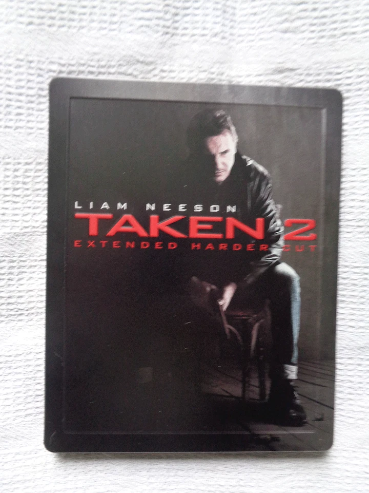 2 x Steelbook Blu Ray Films: The Bourne Legacy & Taken 2 Extended Harder Cut VG. - Image 2 of 4