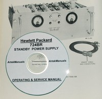 Hp Hewlett Packard 724br Standby Power Supply Operating & Service Manual Hp Hewlett Packard 724br Standby Power Supply Operating & Service Manual