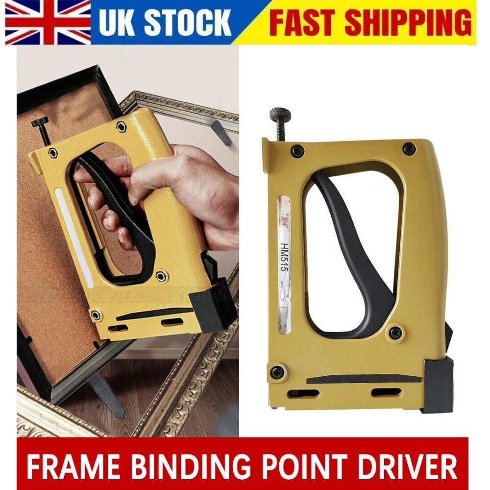 Point Insert Driver Stapler Picture Framing Gun Tool Nailer Meite
