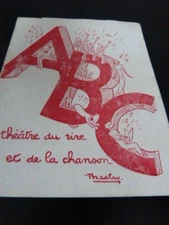 programme , ABC théâtre du rire et de la chanson --- (samg)