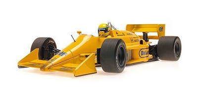 LOTUS HONDA 99T AYRTON SENNA 1ST WIN MONACO GP 1987 1/18 DIRTY VER. Minichamps