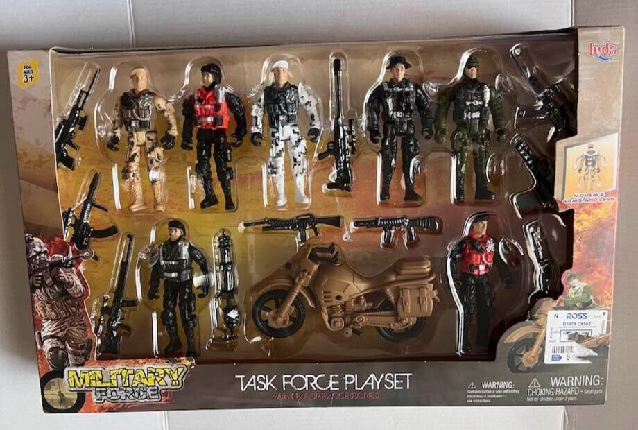 JUDA MILITARY FORCE - Task Force Play Set 18 Pieces - BRAND NEW