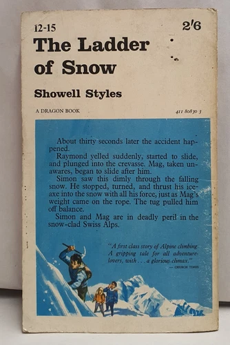 Vintage The Ladder of Snow Adventures of Simon & Mag Hughes by Showell Styles PB - Picture 2 of 7