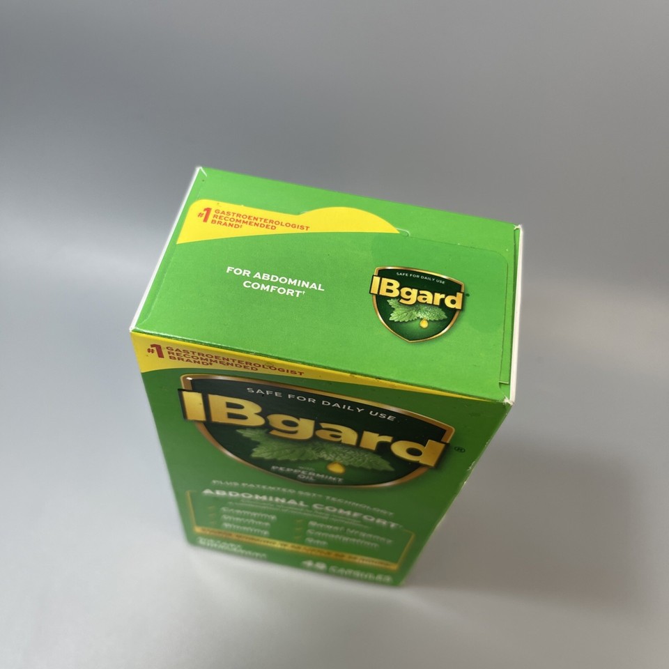 IBgard for Irritable Bowel Syndrome 48 Capsules Brand New 12/2026