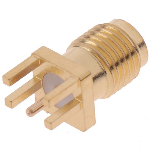 10x 1.6mm SMA Female Jack Solder Nut Edge PCB Clip Straight Mount RF Connect`sf - Afbeelding 6 van 12