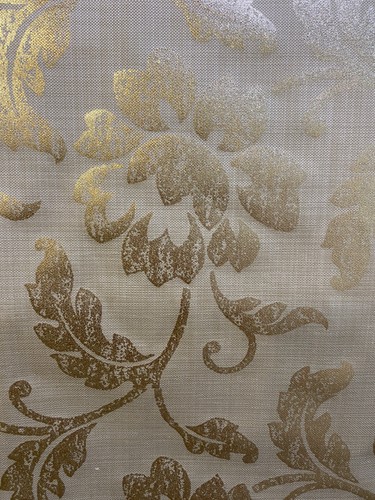 Richloom Fabrics Goldengate Gold Drapery, Pillows, Bedding - Picture 2 of 5