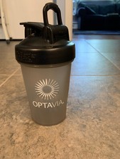 Optavia 20 Oz Blender Bottle, Plastic, Incl Wire Blending Whisk