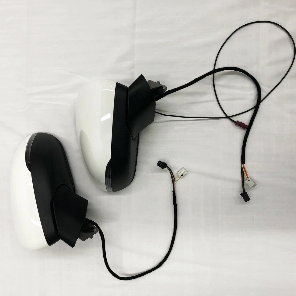 White Car Side Door Mirror Pair for Mercedes Benz A Class A200 A220 A250 W177 Foto 3 de 4