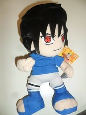 Pupazzo Sasuke Uchiha Peluche BanPresto Nuovo con Etichetta NARUTO 30 Cm! ▓