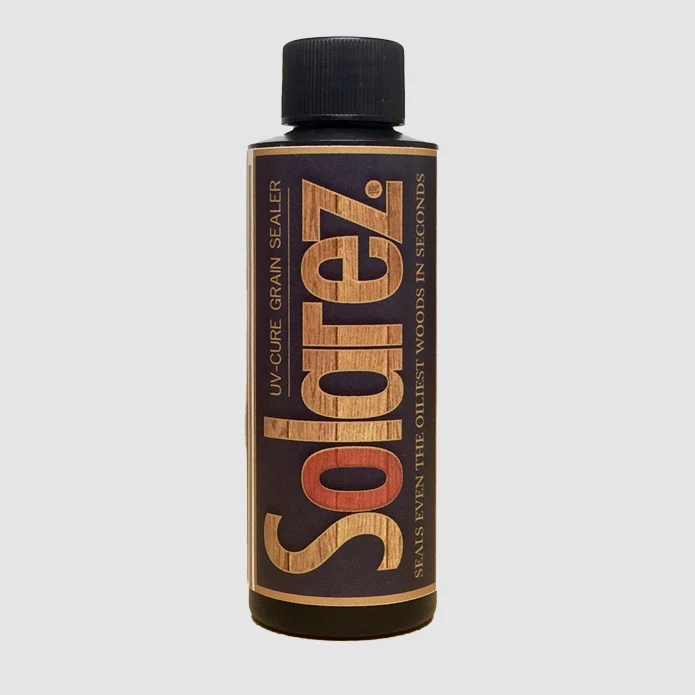 Solarez UV Cure Grain Filler & Sealer (4oz) Cures 3-5 Minutes!