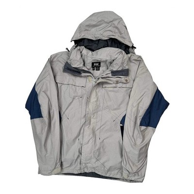 Helly Hansen Waterproof Ski Jacket - XL Grey Polyester